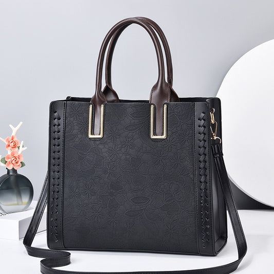 Simple Style Soft Leather Bag